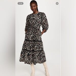 Lost + Wander Under the Stars Floral Maxi Dress